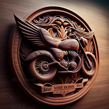 3D модель Triumph Bonneville Bobber (STL)